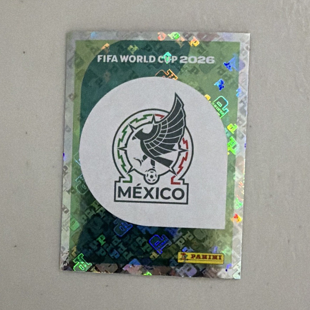 Panini FIFA World Cup 2026 Mexico Club Badge/Logo Sports Sticker MEX 1