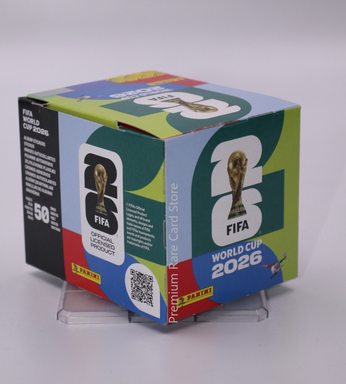 FIFA World Cup 2026 PANINI Collection – 1 Box 50 packs 350 stickers US