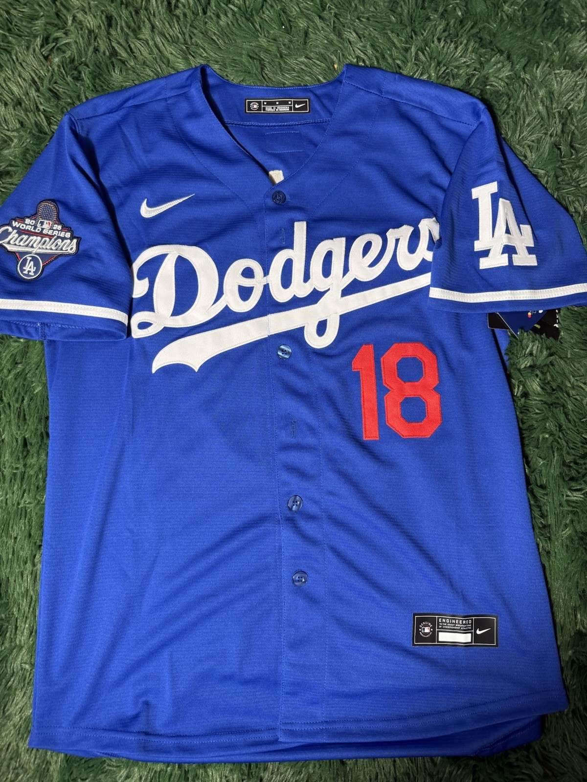NEW Yoshinobu Yamamoto Dodgers 2025 World Series Jersey! SHIPS SAME DAY!