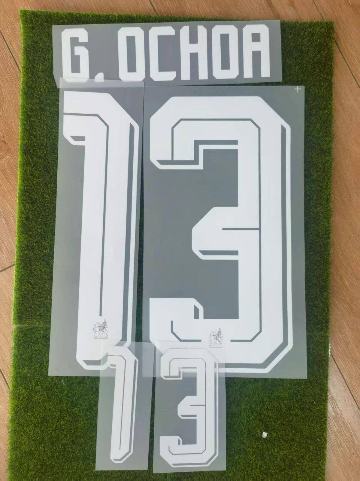 Ochoa 2026 Mexico Third Player Size Nameset Name Number ID Print