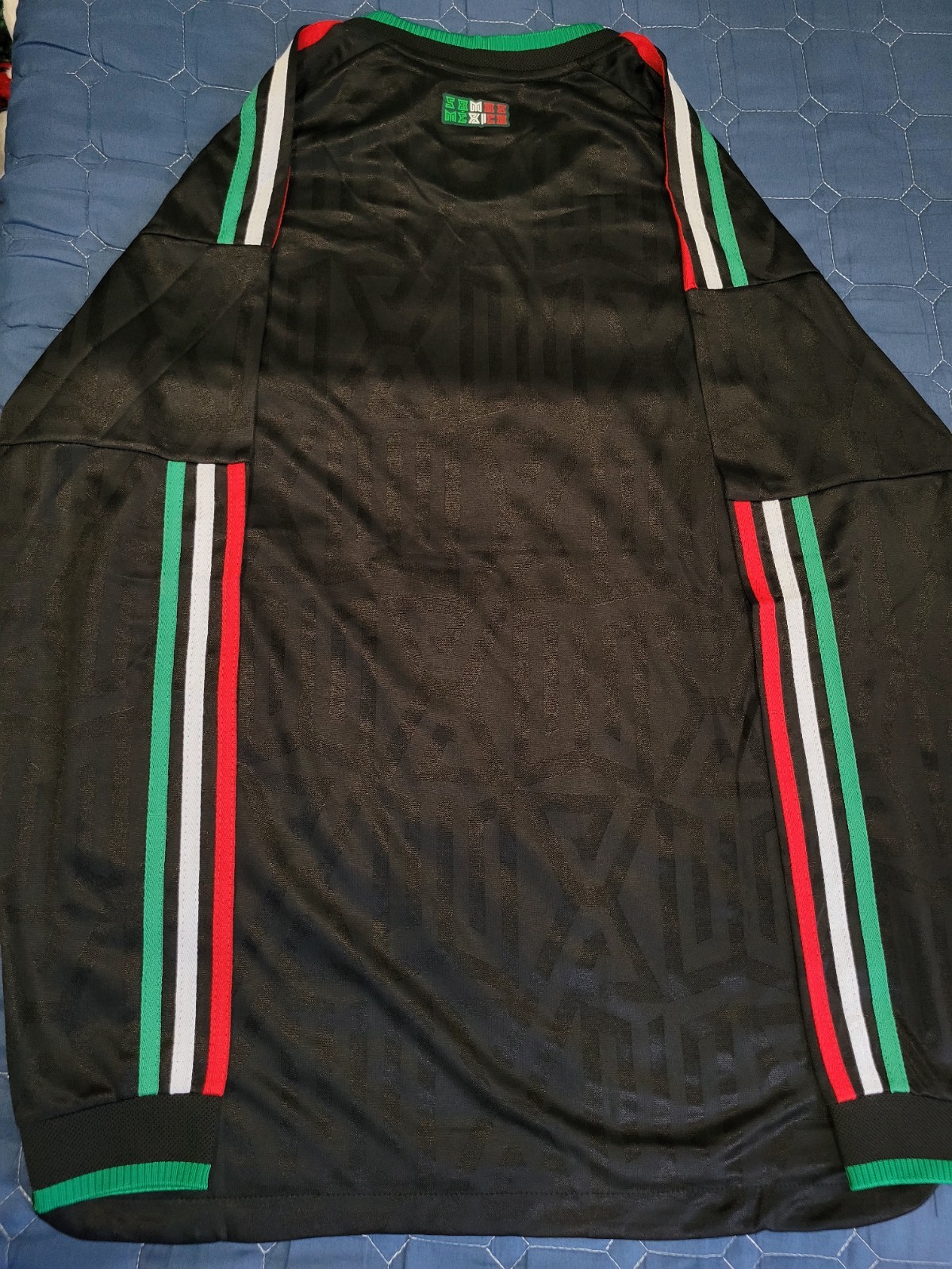 Men’s Authentic Adidas Third Mexico Away Long Sleeve Jersey 2026