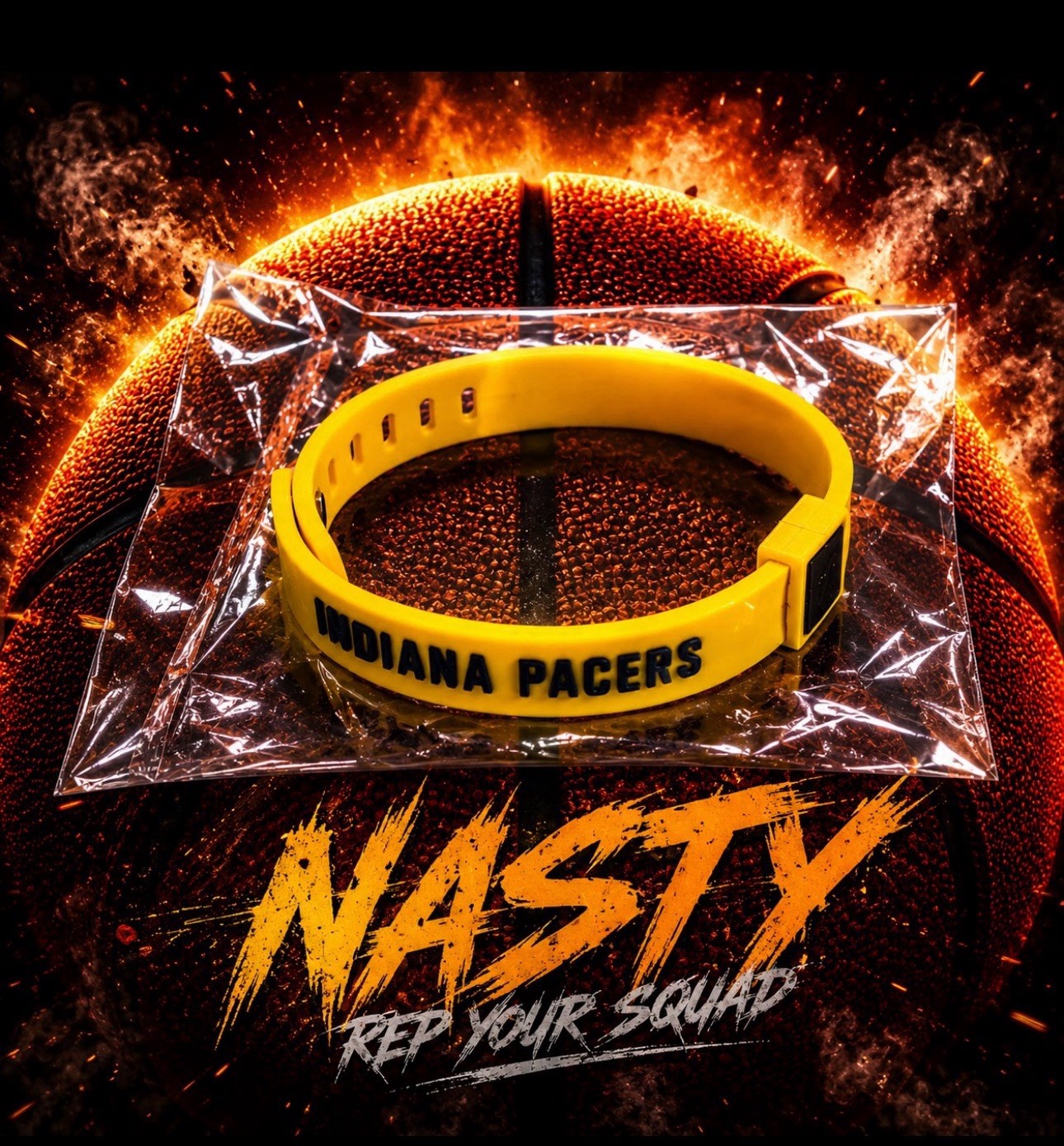 NBA Silicone Bracelets ~ New In Bag ~ All 30 Teams ~ NBA Licensed