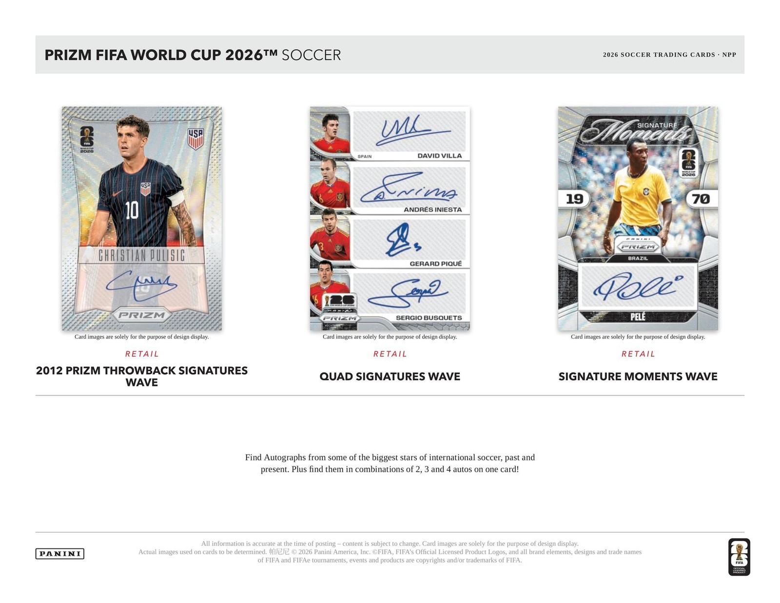 2026 PANINI PRIZM FIFA WORLD CUP SOCCER BLASTER BOX
