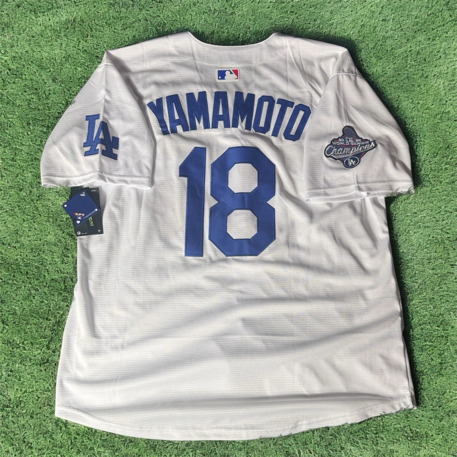NEW Yoshinobu Yamamoto Dodgers 2025 World Series Jersey! SHIPS SAME DAY!