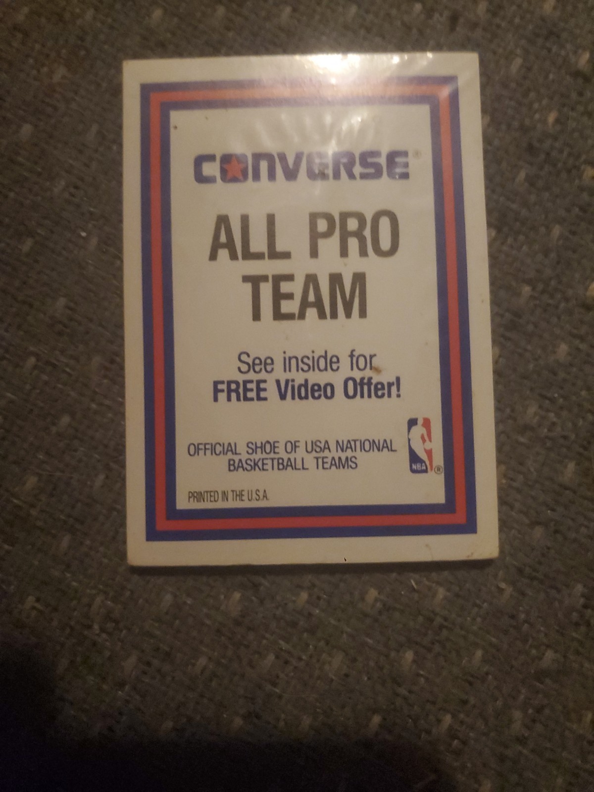 1989 converse all pro team rare cards