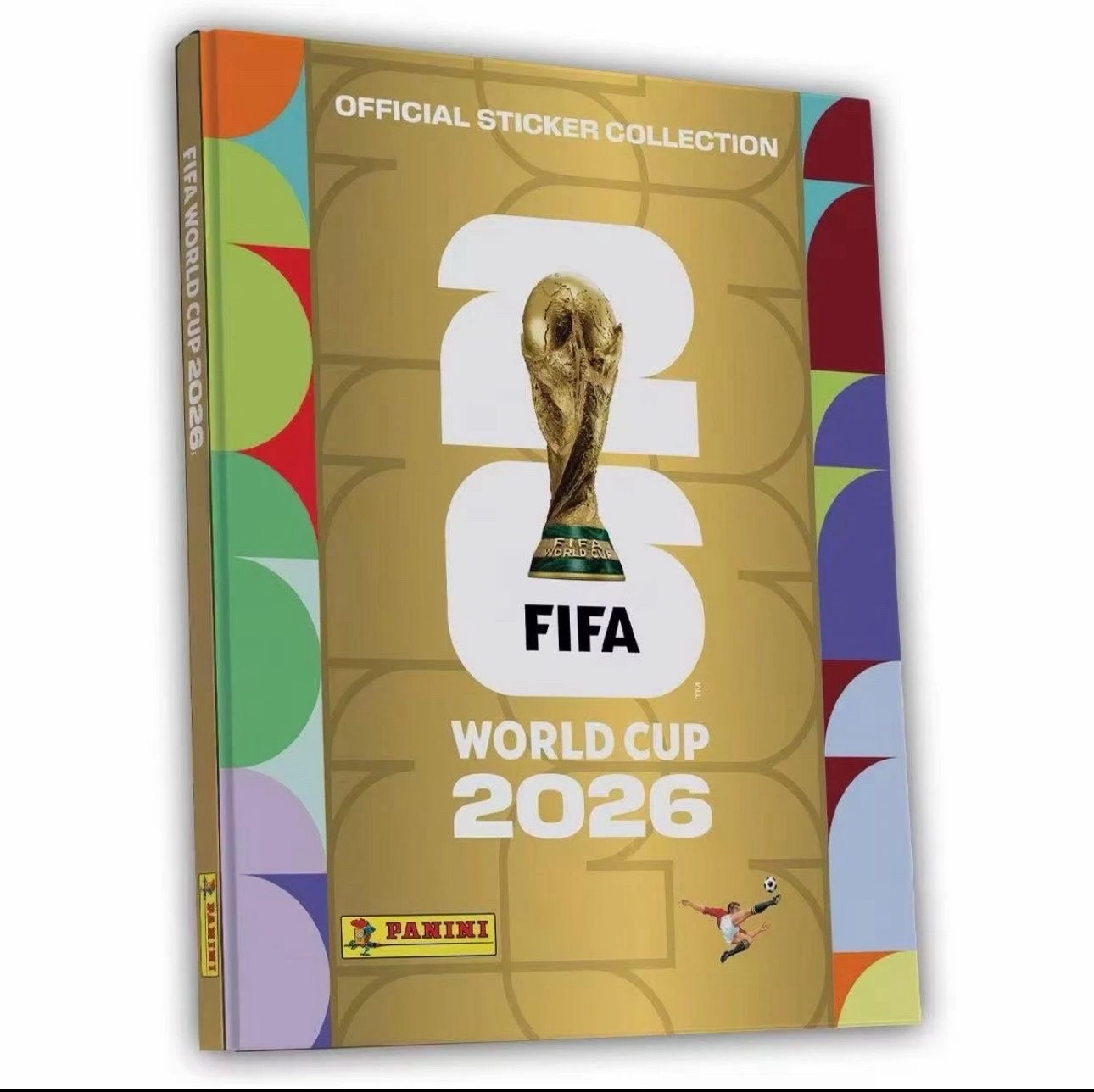 PRESALE FIFA World Cup 2026 Stickers 50-Pack Box Gold Limited & Hardcover Album