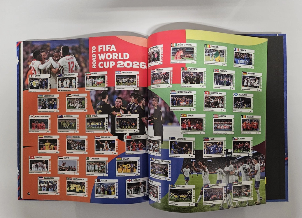 NEW Panini FIFA World Cup 2026 Offcial Sticker Album USA Hardcover sealed