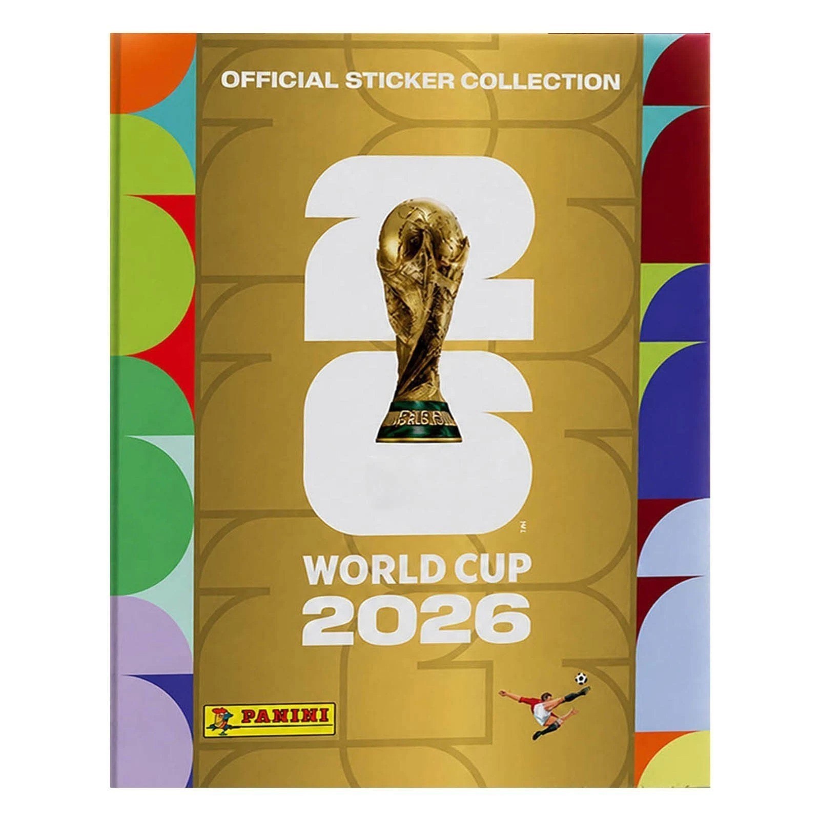 Panini FIFA World Cup 2026 Hard Cover Album Version SEALED! 【Collect A-E】