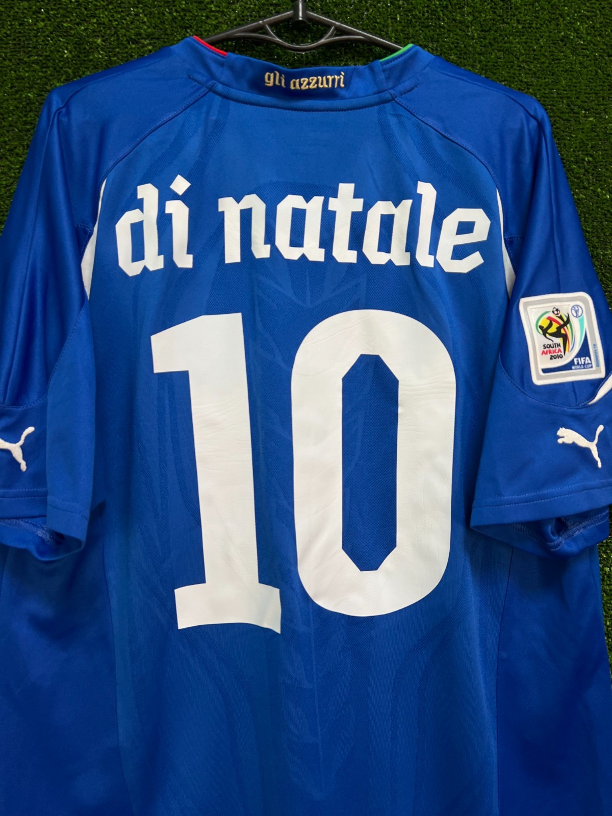 DI NATALE #10 MEN’S ITALY ITALIA 2010/2011 SOCCER FOOTBALL SHIRT JERSEY SIZE L