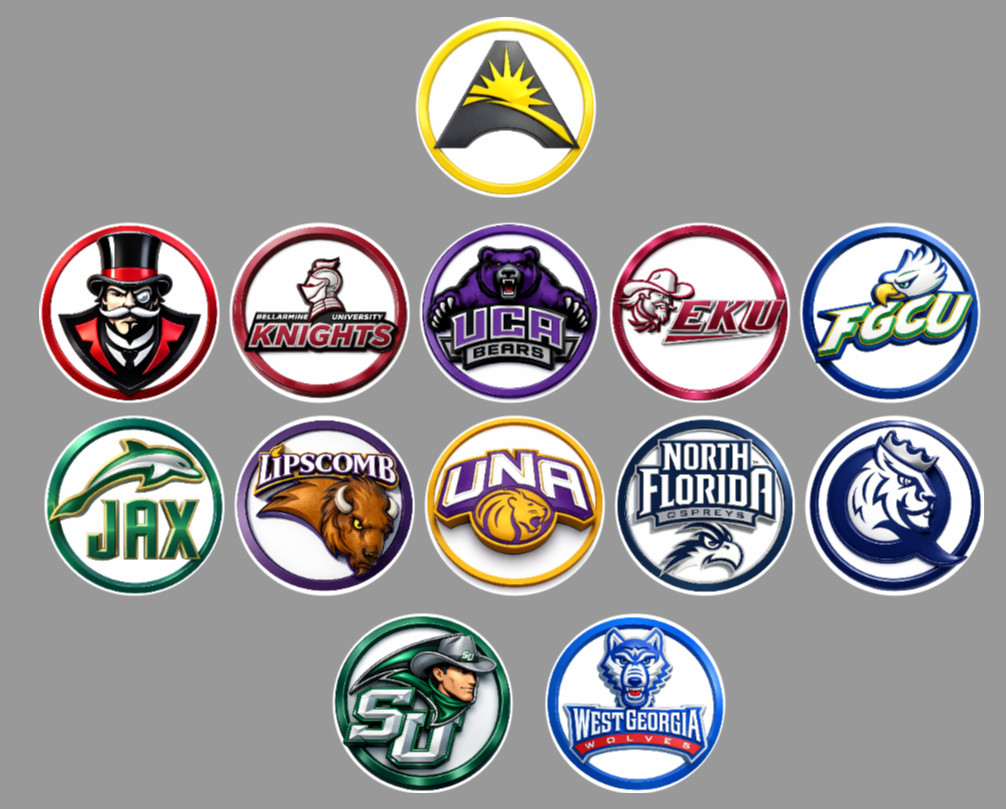 Handmade D1 Collage Hoops Fan Standing 1″ Magnets Conference or All 364 teams