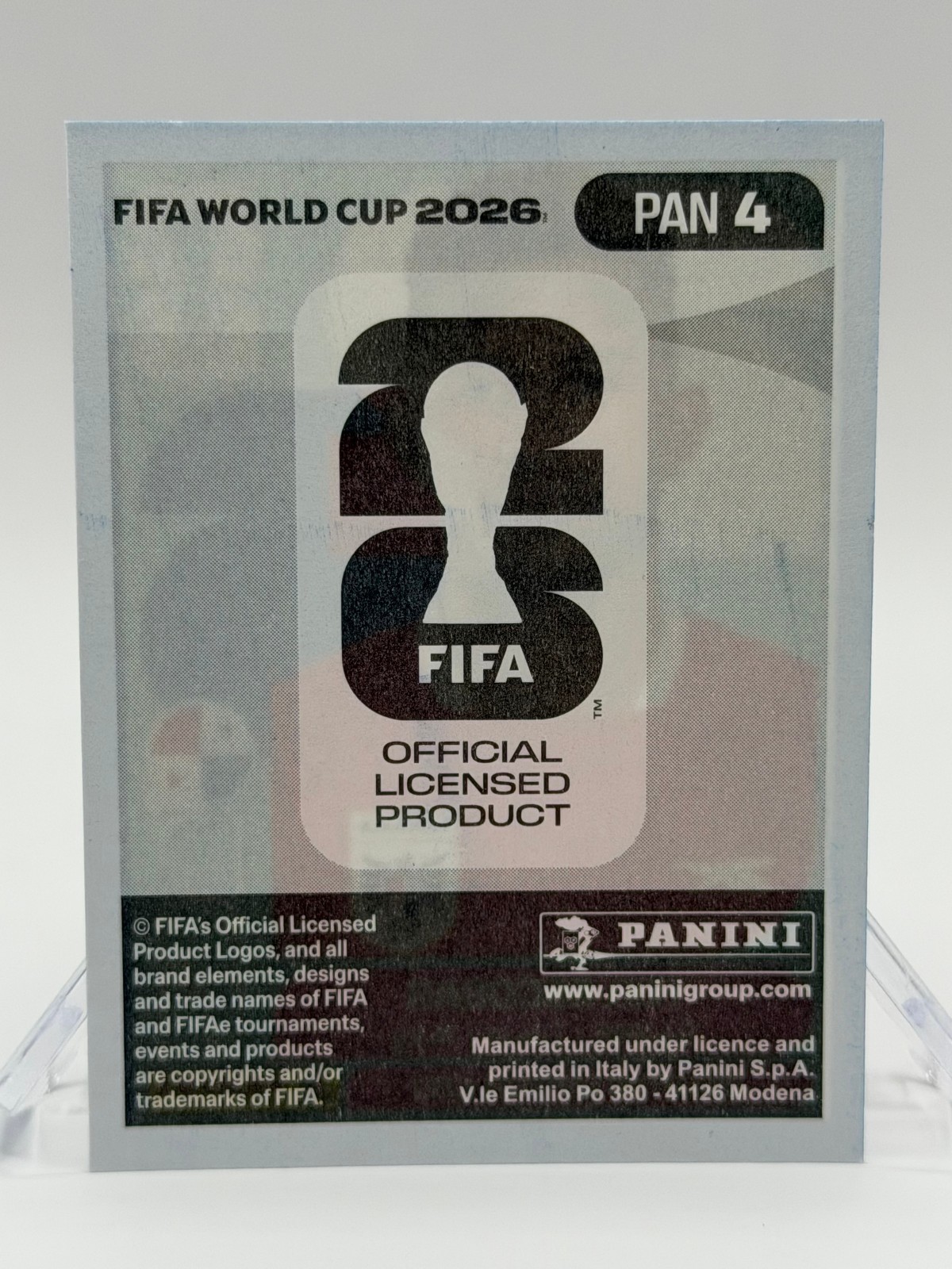 2026 Panini FIFA World Cup Sticker Fidel Escobar PAN 4 Blue Parallel Panama