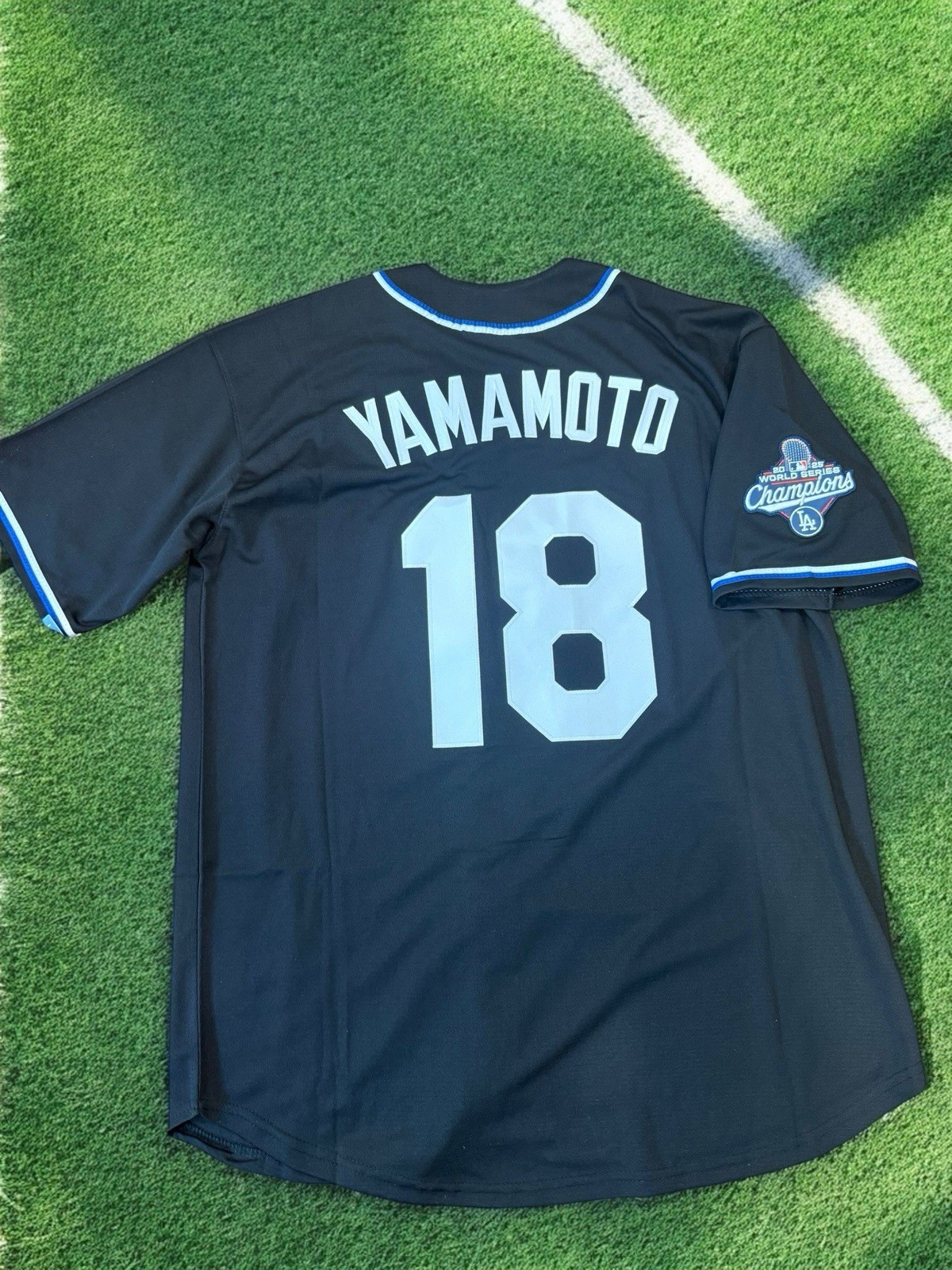 NEW Yoshinobu Yamamoto Dodgers 2025 World Series Jersey! SHIPS SAME DAY!