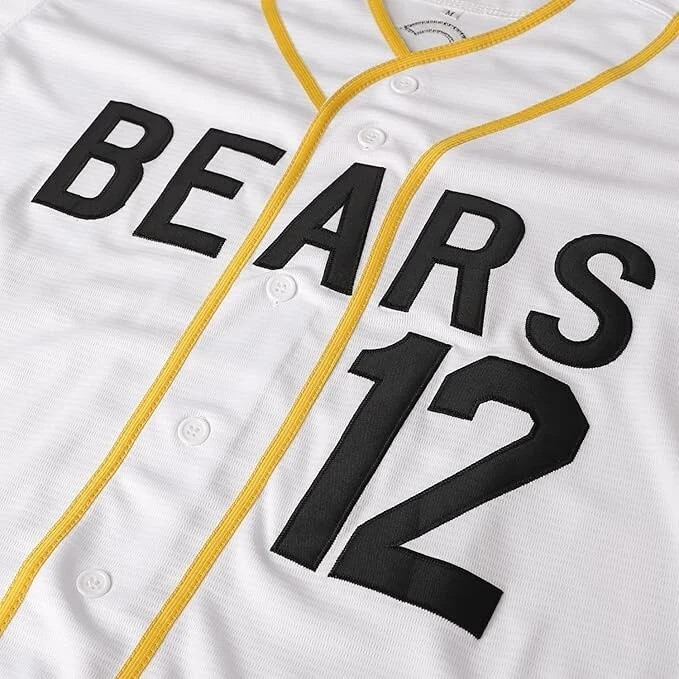 Movie The Bad News Bears #12 Tanner Boyle Baseball Jersey Mens Sewn Custom Name