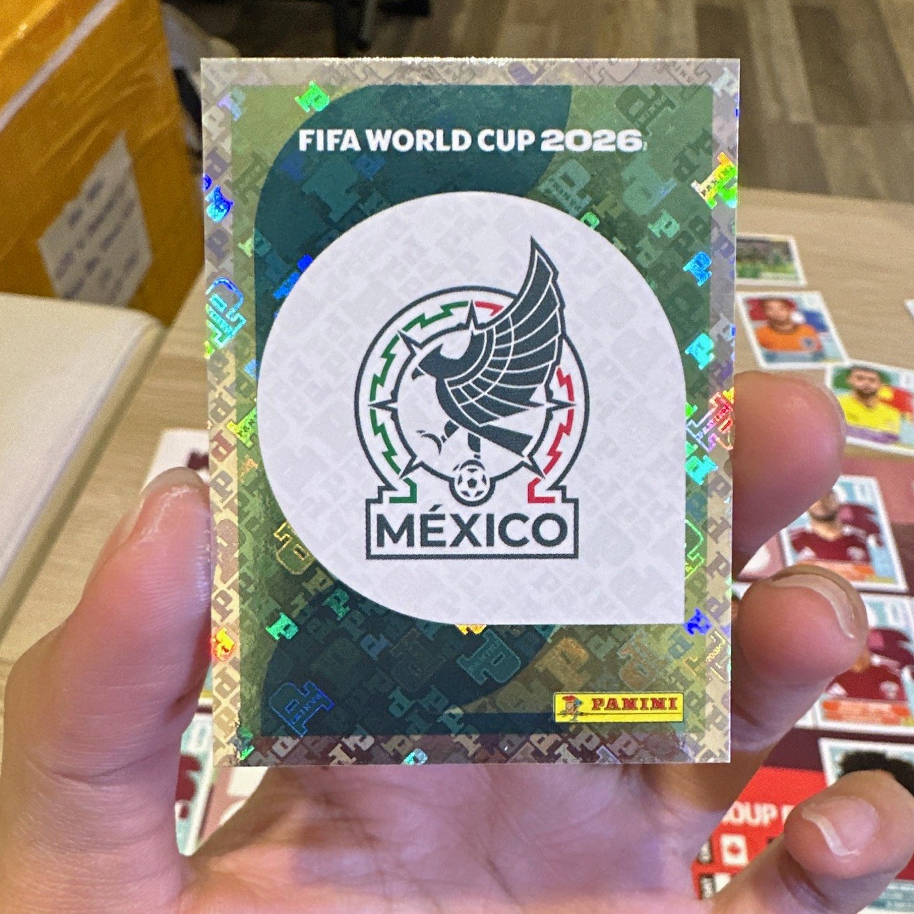 Panini FIFA World Cup 2026 Mexico Logo Sticker #MEX 1