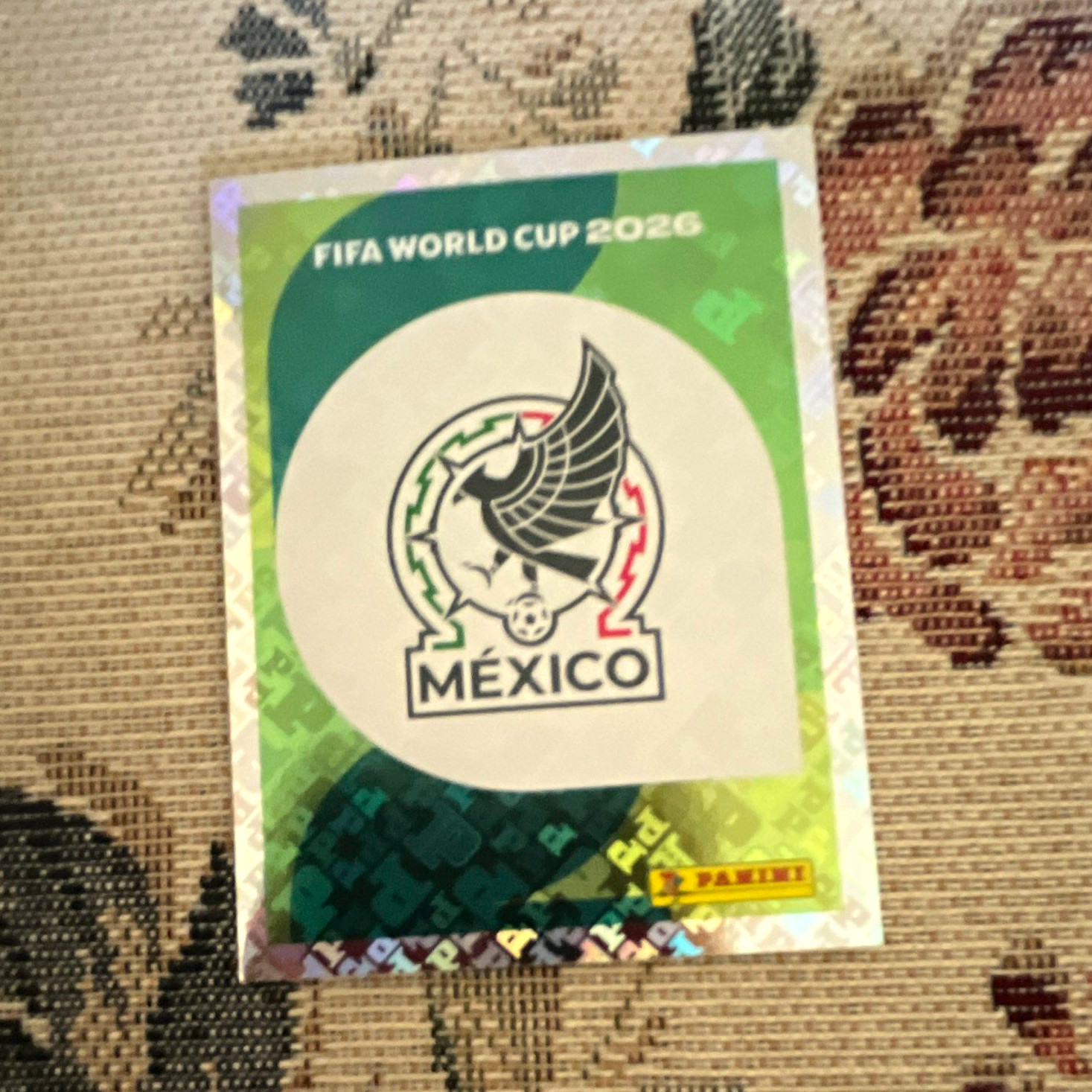 Panini FIFA World Cup 2026 Sticker MEX 1 Mexico Club Badge/Logo