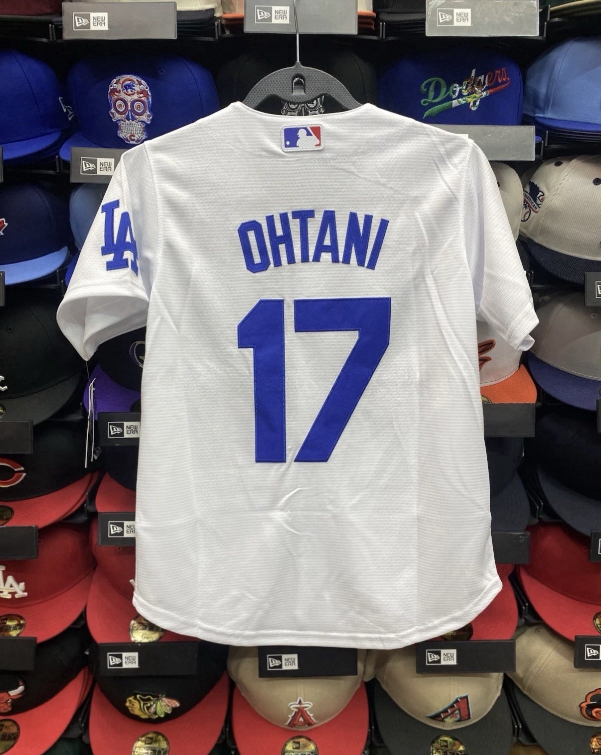 Los Angeles Dodgers Shohei Ohtani Youth White Stitched Jersey