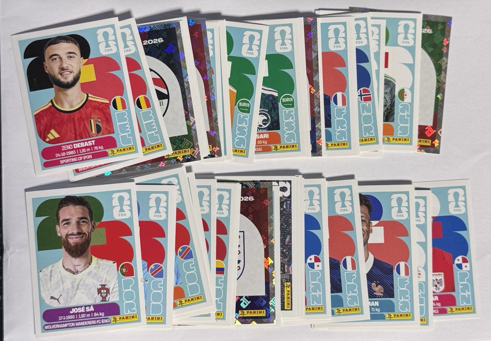 2026 Panini FIFA World Cup Stickers US Edition # GROUP G – L YOU PICK STICKERS