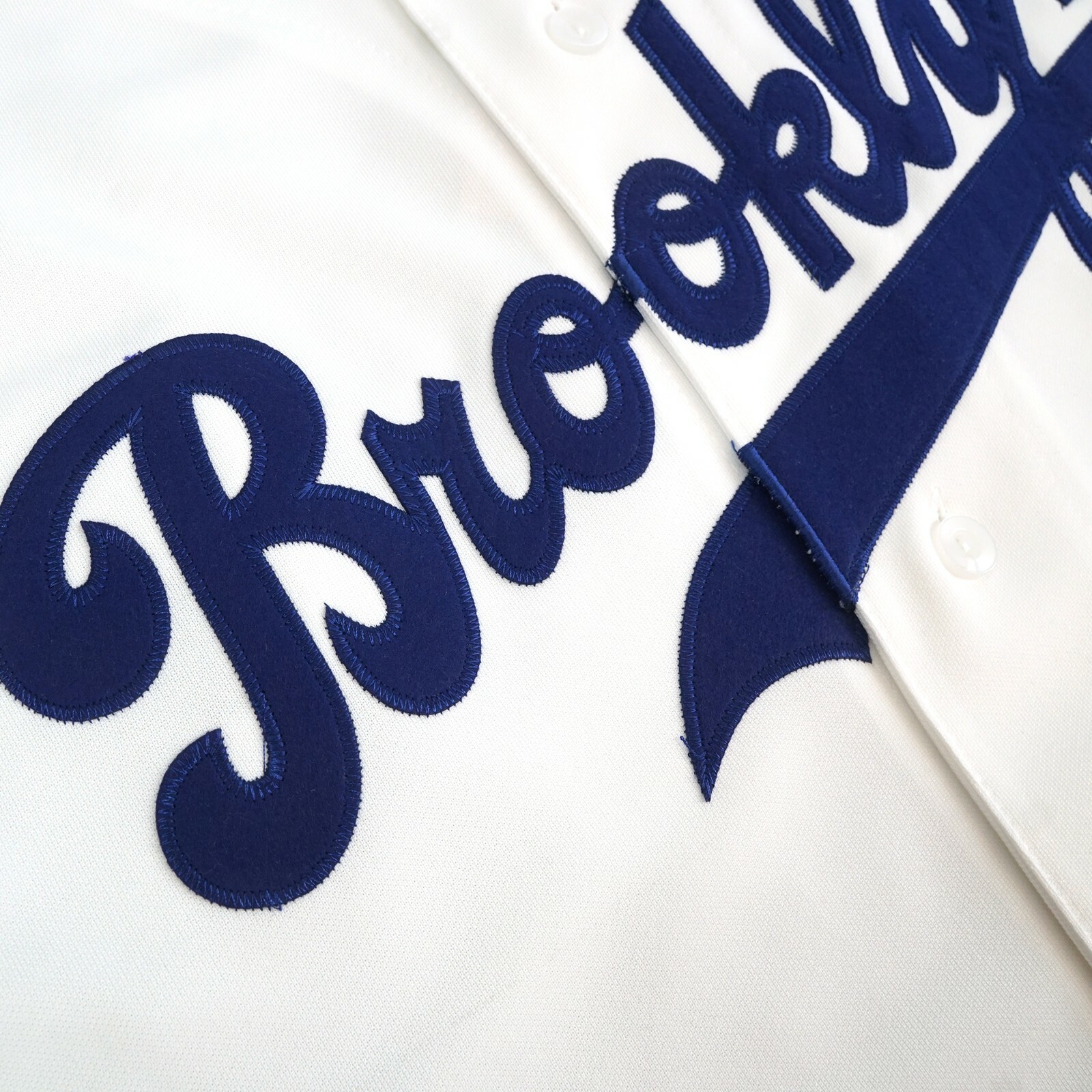 Jackie Robinson Brooklyn Dodgers Men’s Home White Cooperstown Jersey w/ Patch