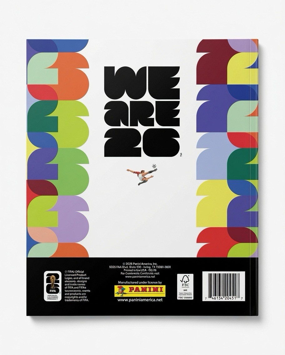 Hard Cover Album- FIFA World Cup 2026 Official Panini Sticker Collection Book