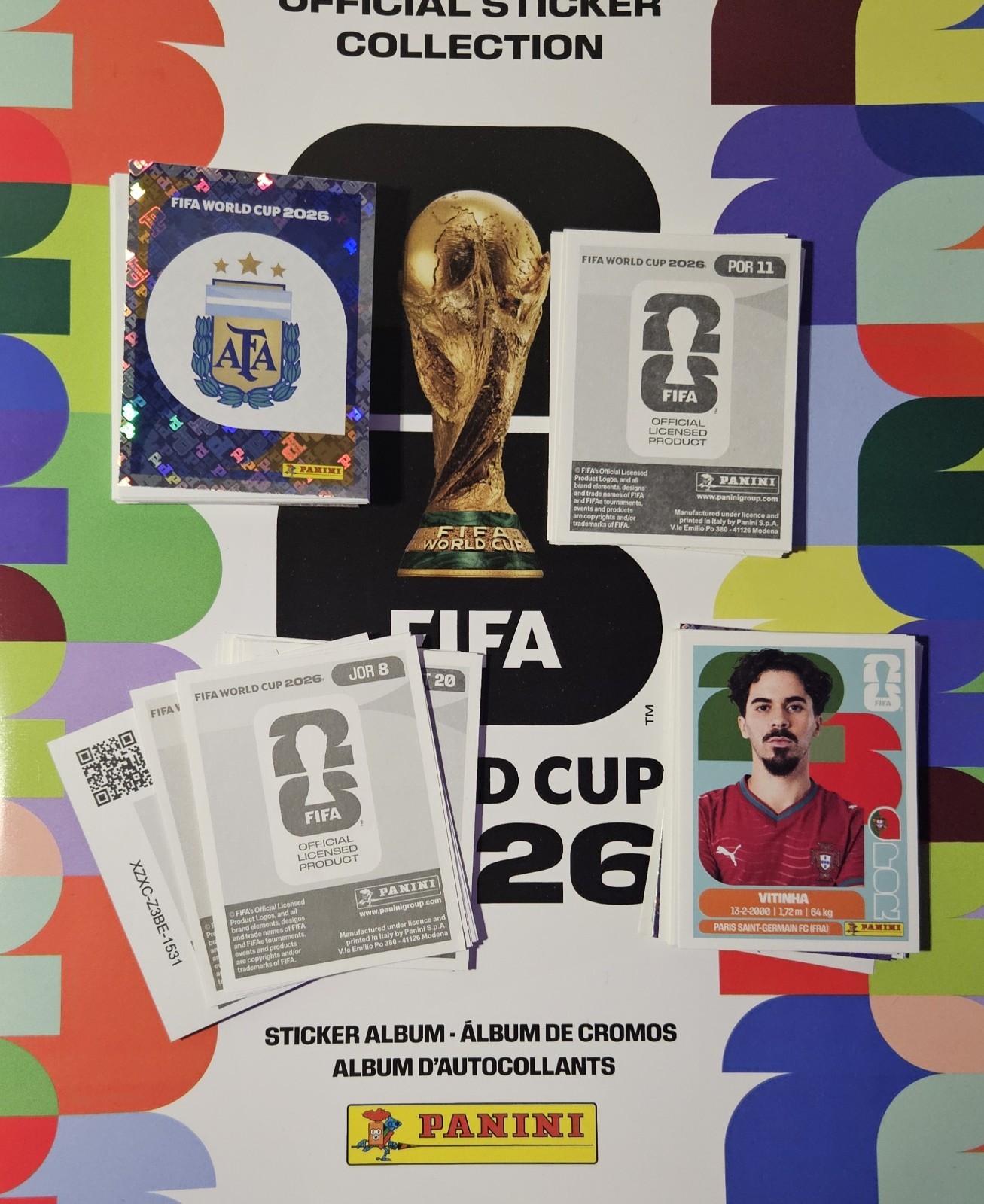 Panini FIFA World Cup 2026 Sticker #ARG1 – #PAN20 *PICK YOUR STICKER* US Edition