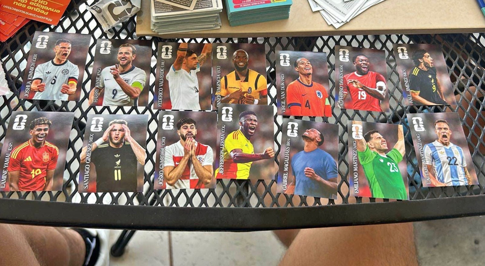 Coca-cola Panini Fifa World cup 2026 Complete set stickers Latam
