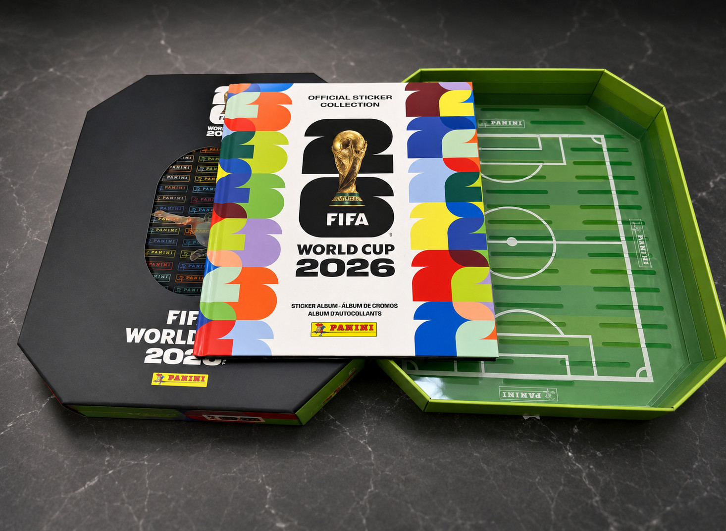Panini FIFA World Cup 2026 Costco New Empty Album / Stadium Organizer Box ONLY