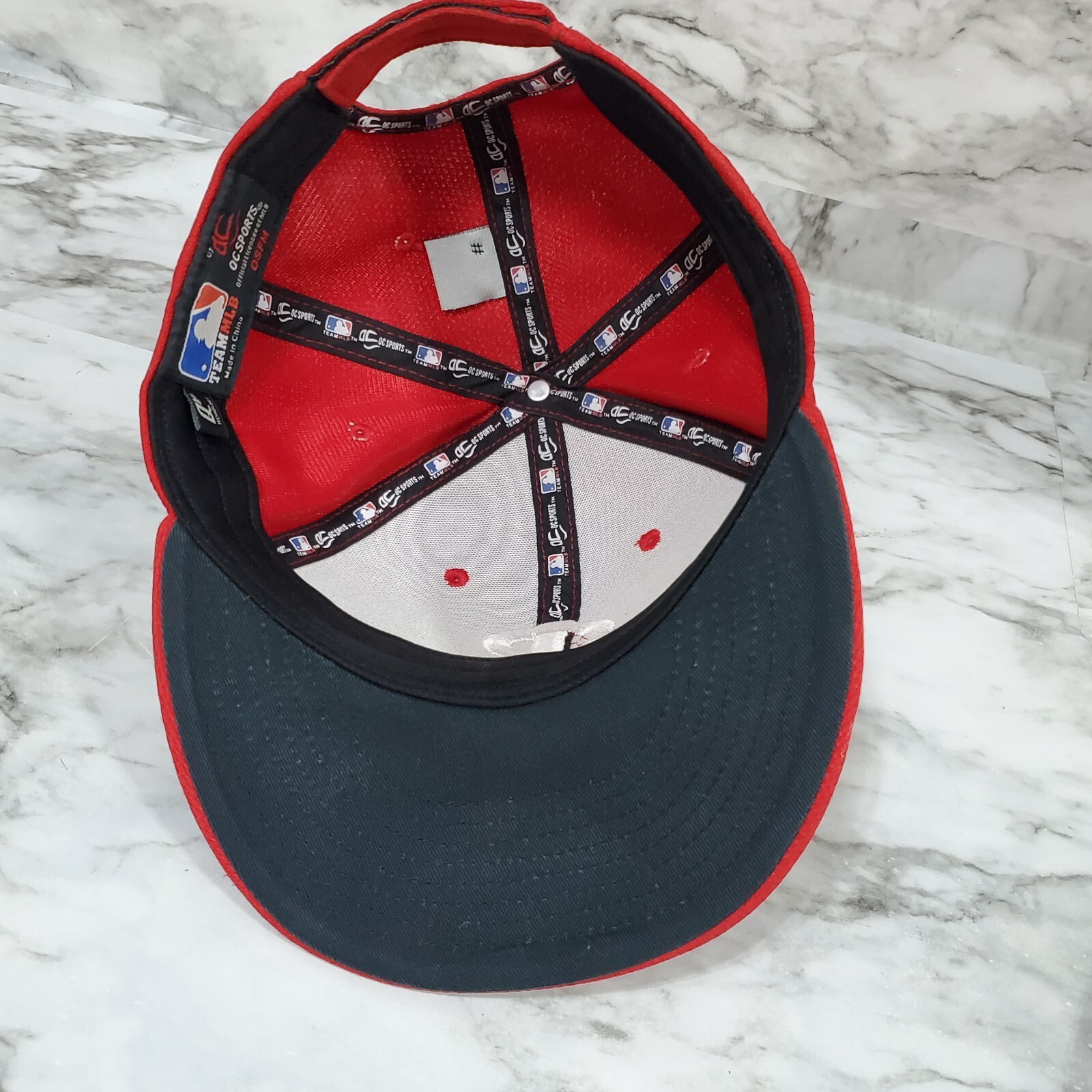 Philadelphia Phillies MLB Unisex Adult Red Embroidered Baseball Cap Oc Sports