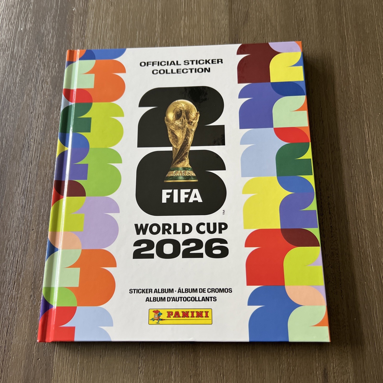 2026 Panini World Cup Soccer Sticker Collection Hard Cover Album – Sticker Book