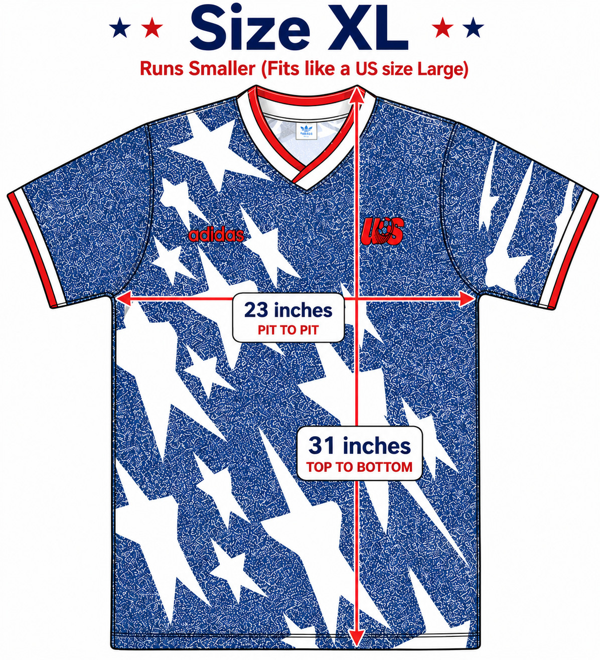 USA 1994 World Cup AWAY Soccer Retro Jersey USMNT US NATIONAL TEAM Adult S – XXL
