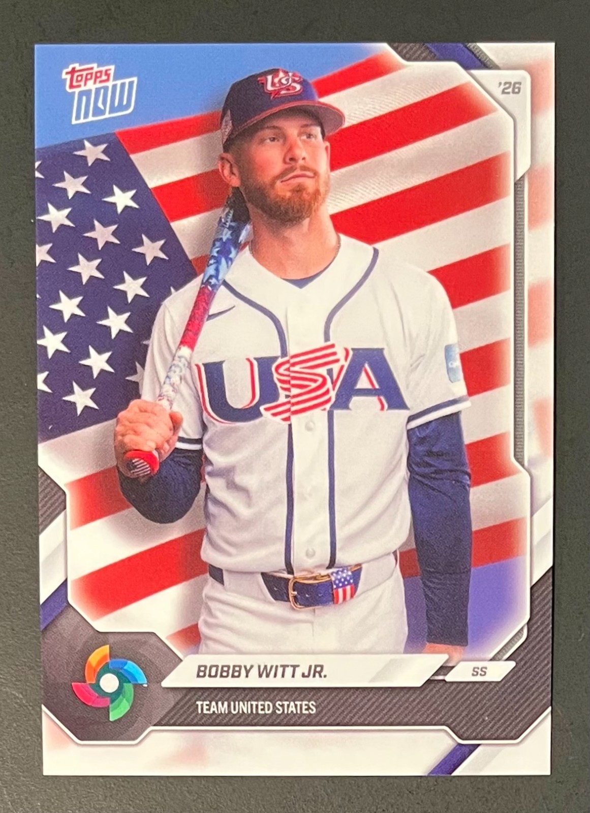 ⚾(pick) World Baseball Classic WBC 2026 Topps Now, USA United States🔴🔵🇺🇸