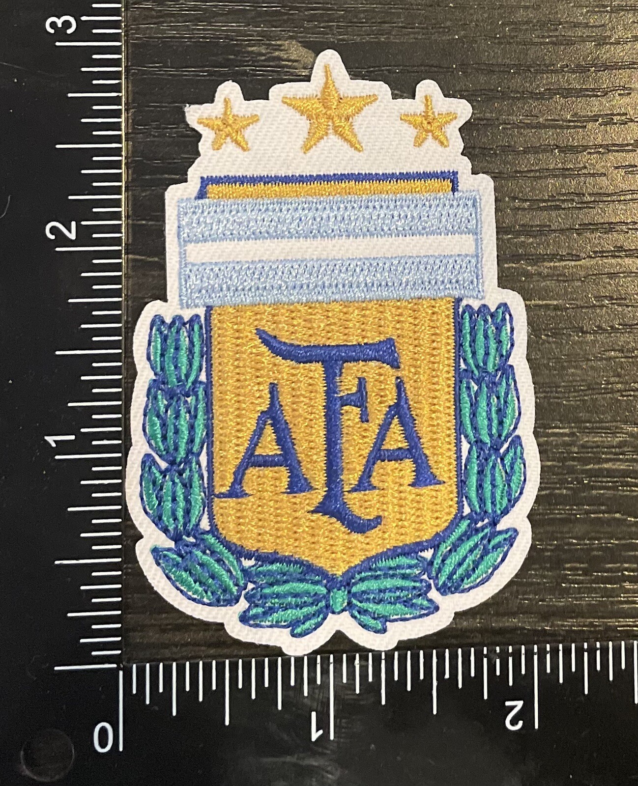 ARGENTINA AGRENTINE NATIONAL SELECT FUTBOL FOOTBALL SOCCER TEAM IRON ON PATCH