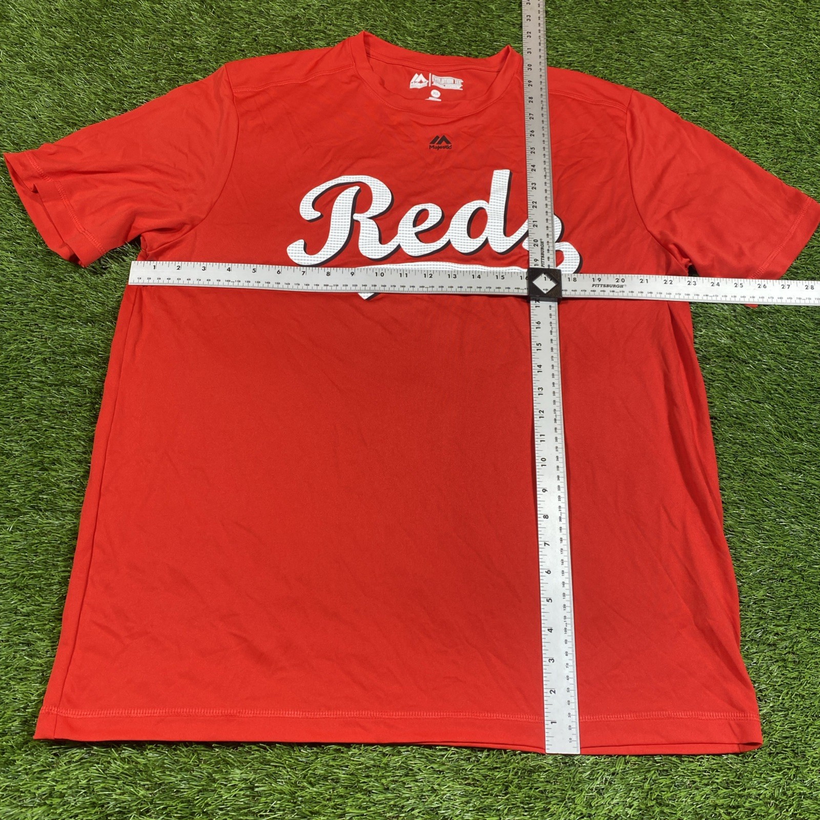 Cincinnati Reds Majestic Cool Base Shirt Mens XL Evolution Tee MLB NWOT