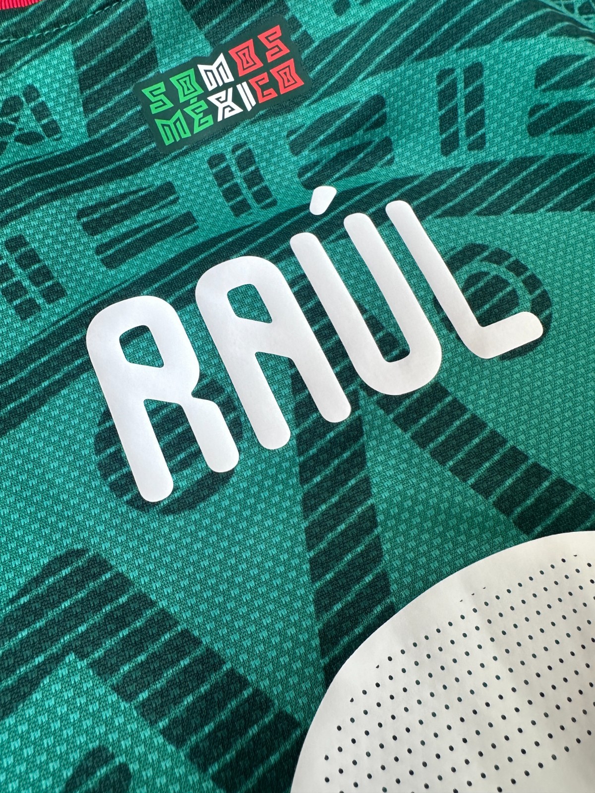 RARE ADIDAS ORIGINAL Mexico Official World Cup 2026 #9 Raul Jimenez Home Jersey
