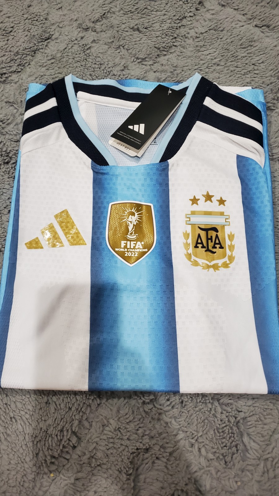 adidas Argentina World Cup 2022 Soccer Jersey size M