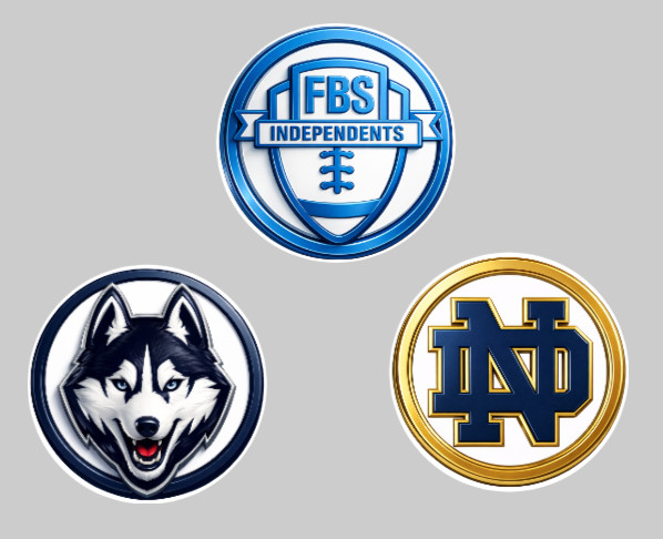 Handcrafted D1 Football Fan Standing 1″ Magnets. All 136 Teams.