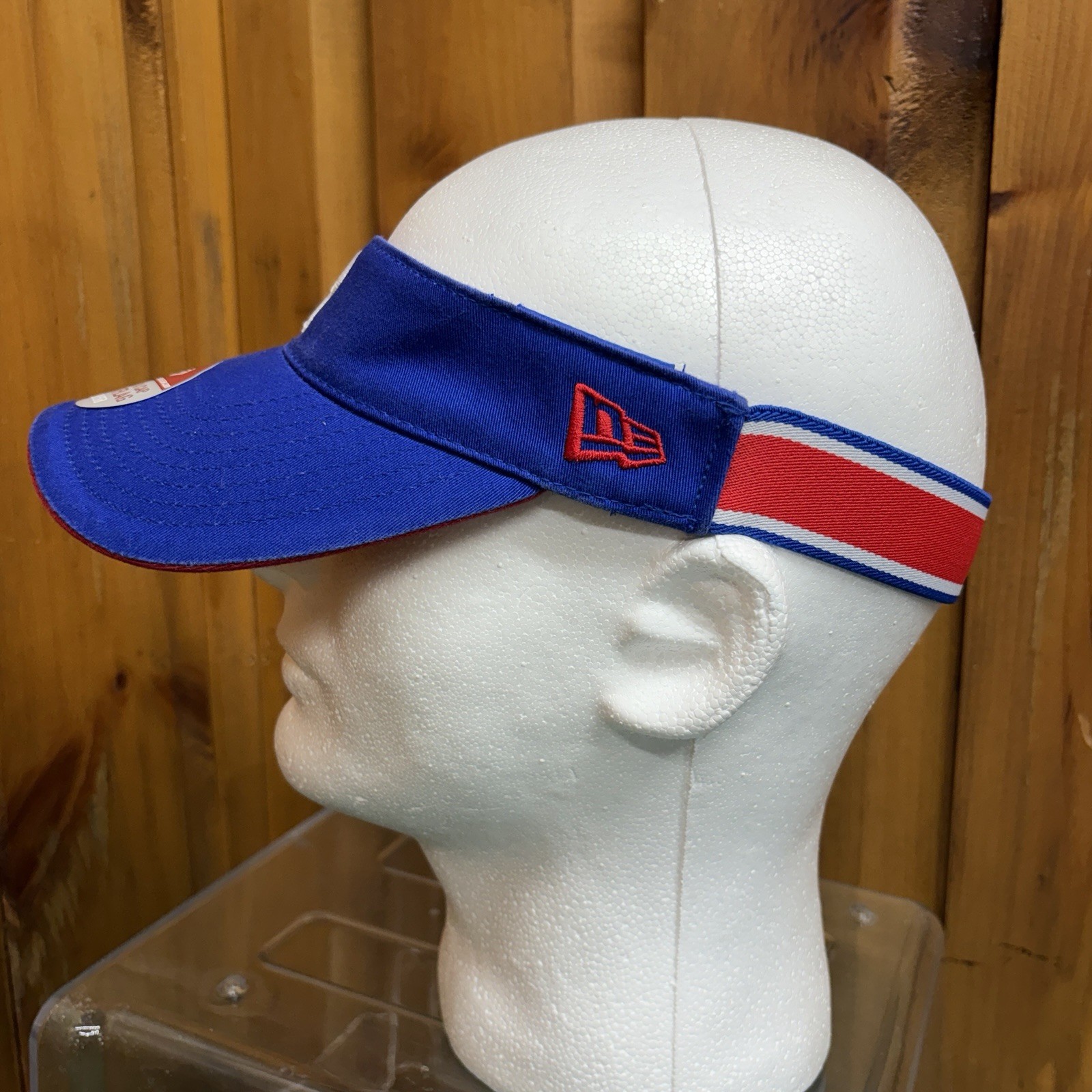 New Era MLB Philadelphia Phillies Baseball Golf Visor Unisex Adult Blue Elastic