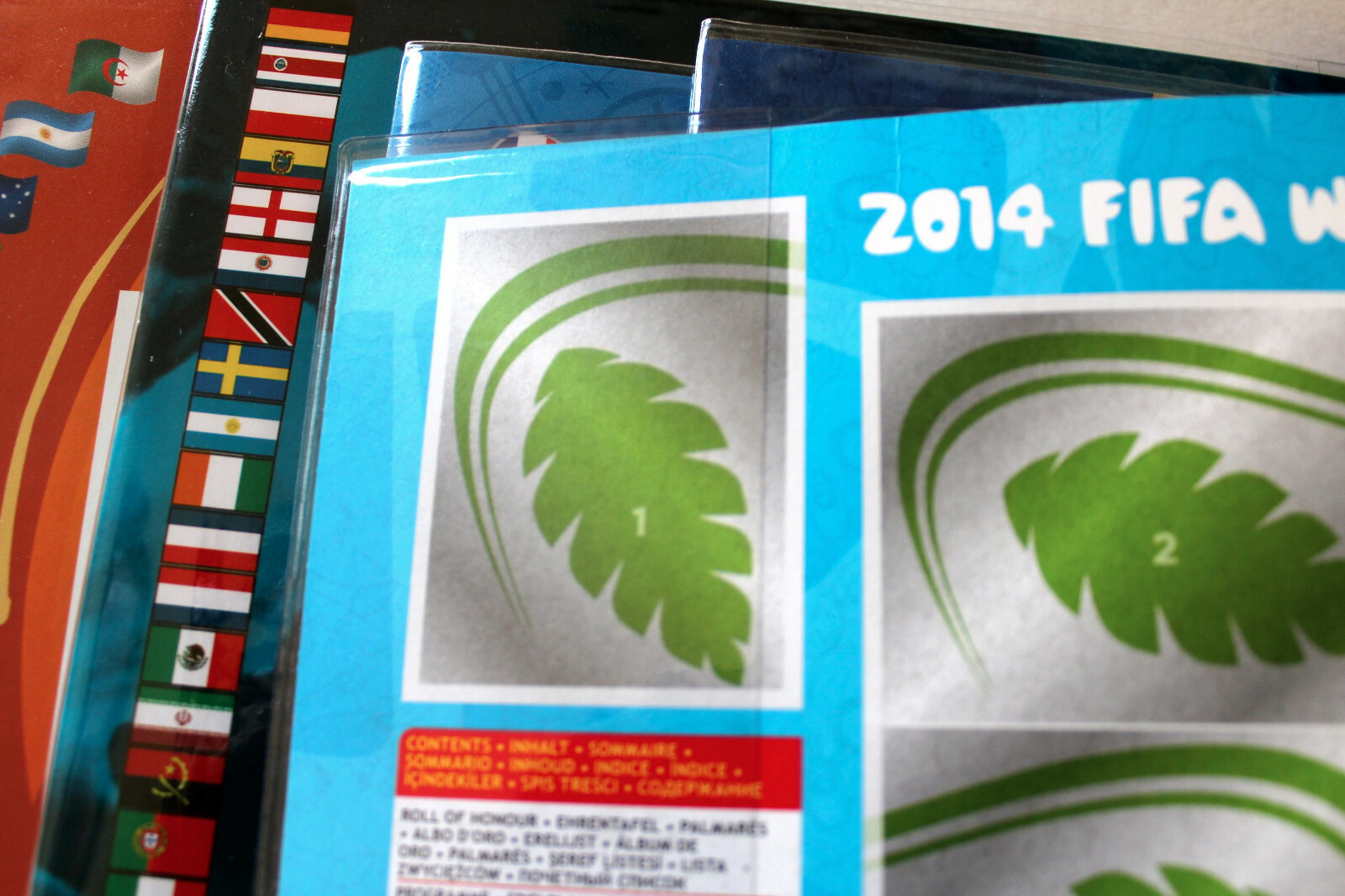 Panini WM EURO Album Envelope Protective Case Transparent Cover Sleeve