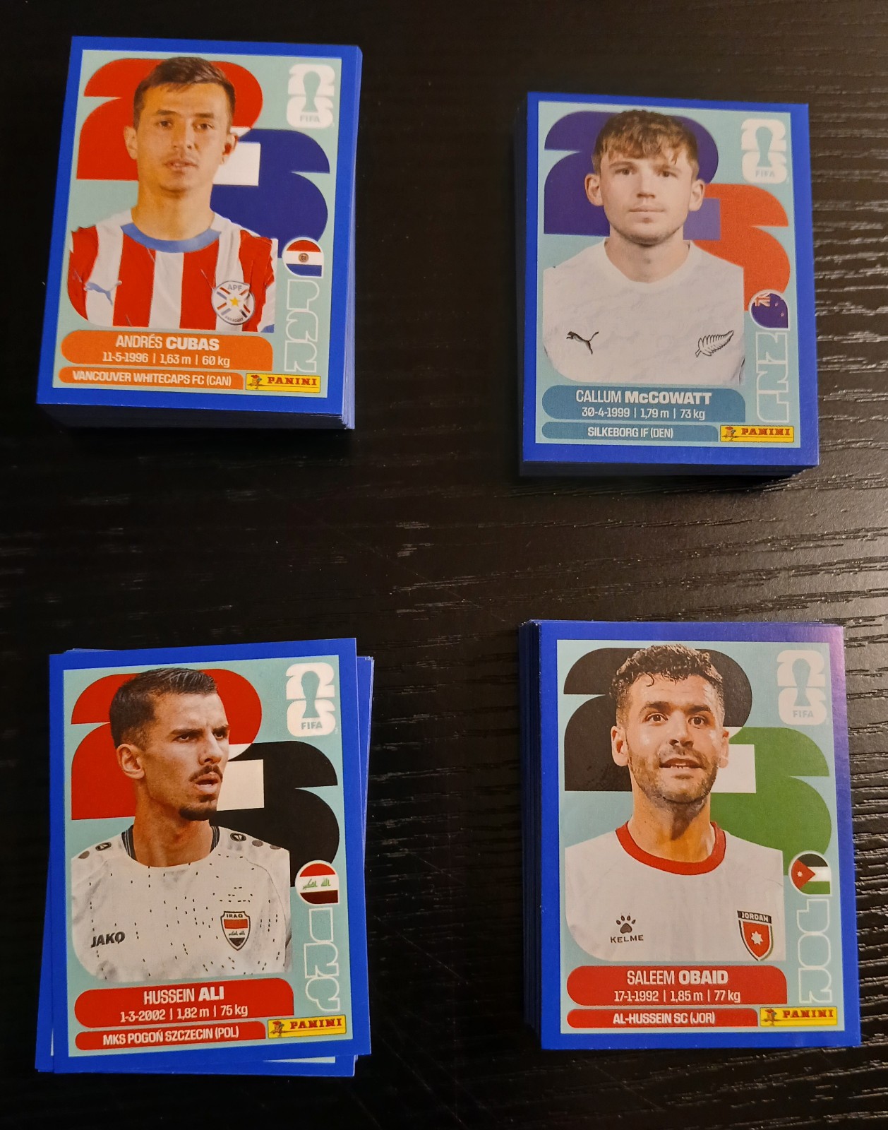 2026 FIFA WC Blue Parallel(SCO,RSA,PAN,ECU,KOR,BEl,CPV,GHA,PAR,JPN,TUN,URU)