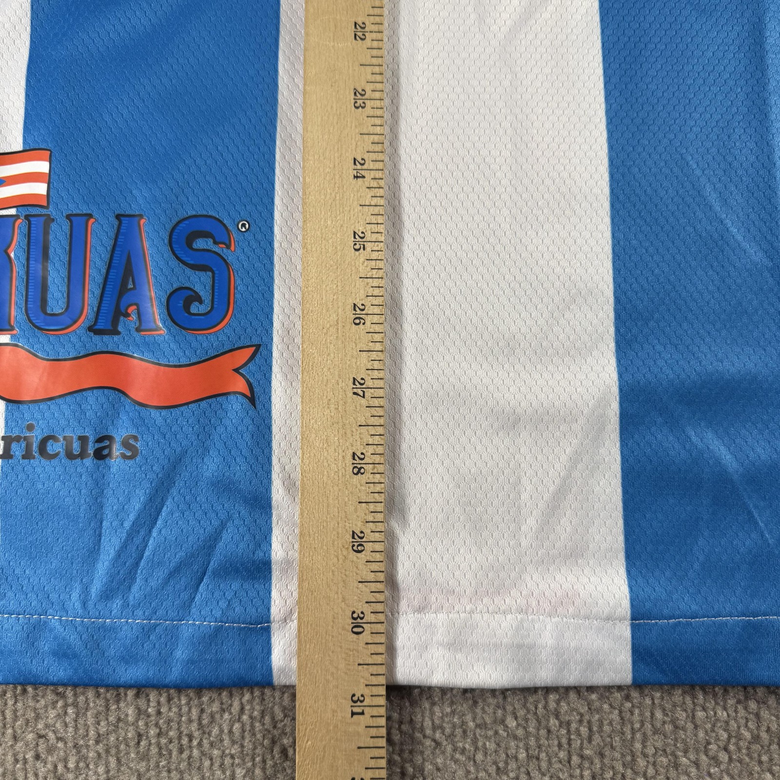 Puerto Rico Jersey Shirt Mens XL Multi-Color Soccer Headgear Classics Striped 19