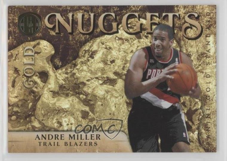 2010-11 Panini Gold Standard Gold Nuggets 55/299 Andre Miller #36 1×9