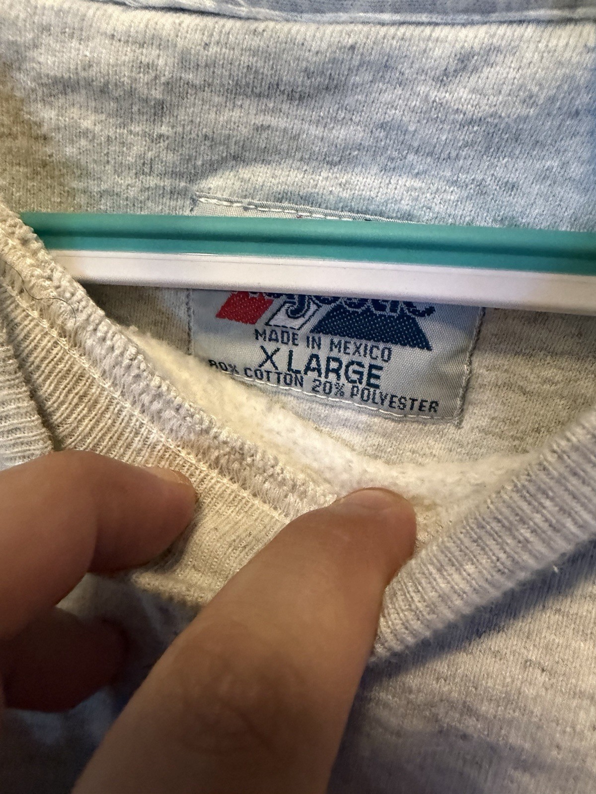 Vintage New York Yankees World Series Champions Sweatshirt XL Embroidered Gray