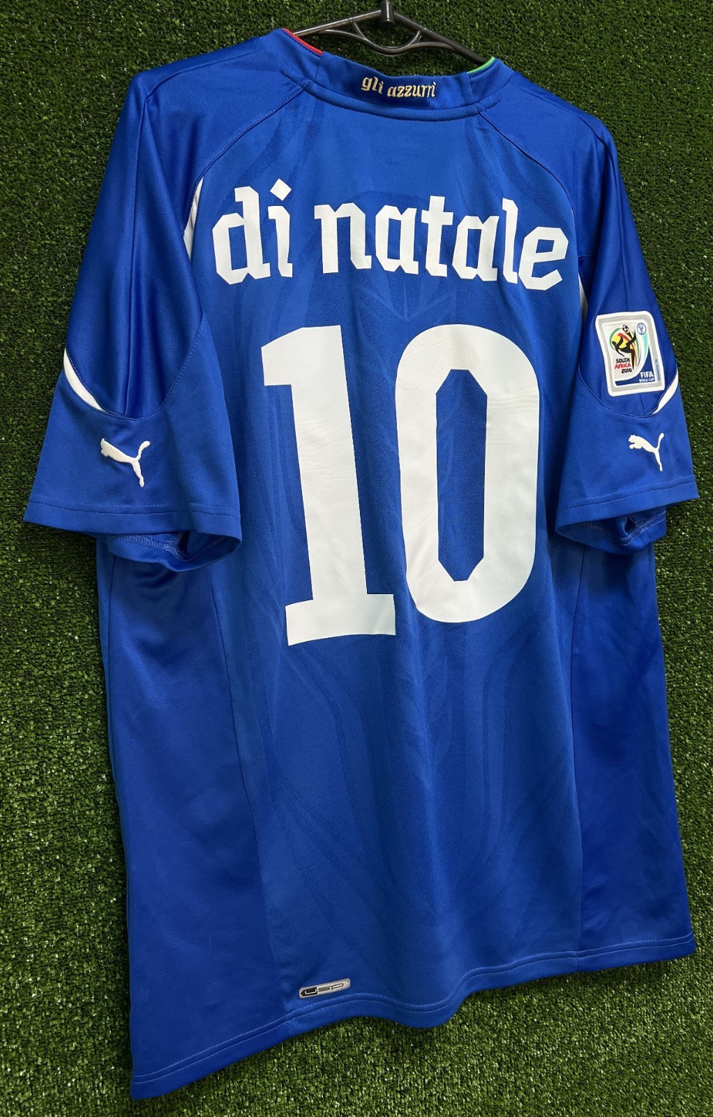 DI NATALE #10 MEN’S ITALY ITALIA 2010/2011 SOCCER FOOTBALL SHIRT JERSEY SIZE L