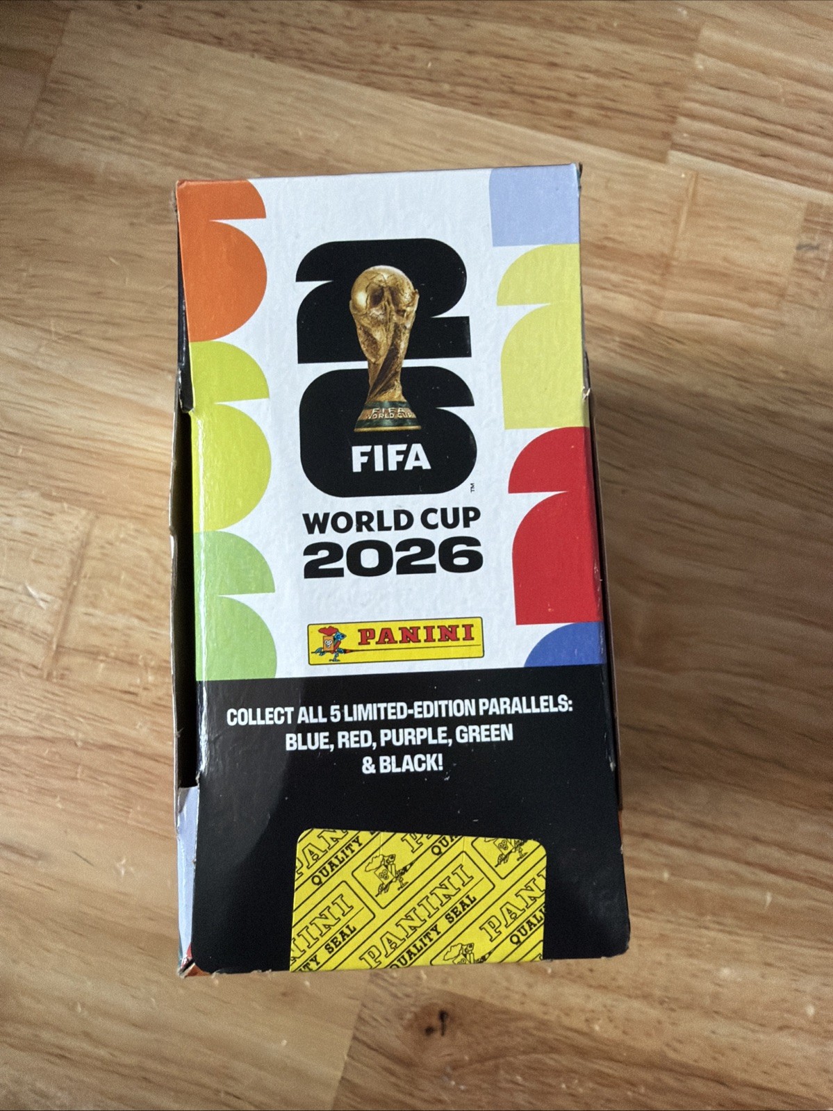 FIFA World Cup 2026 PANINI Stickers 25 count sticker pack box Sealed