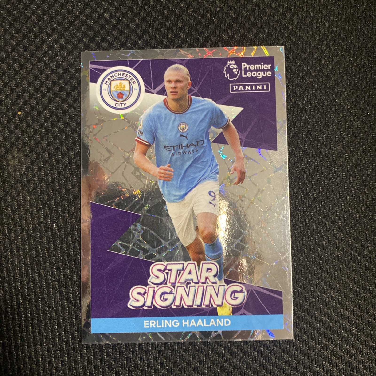 Erling Halland Star Signing Panini card 2023/2024
