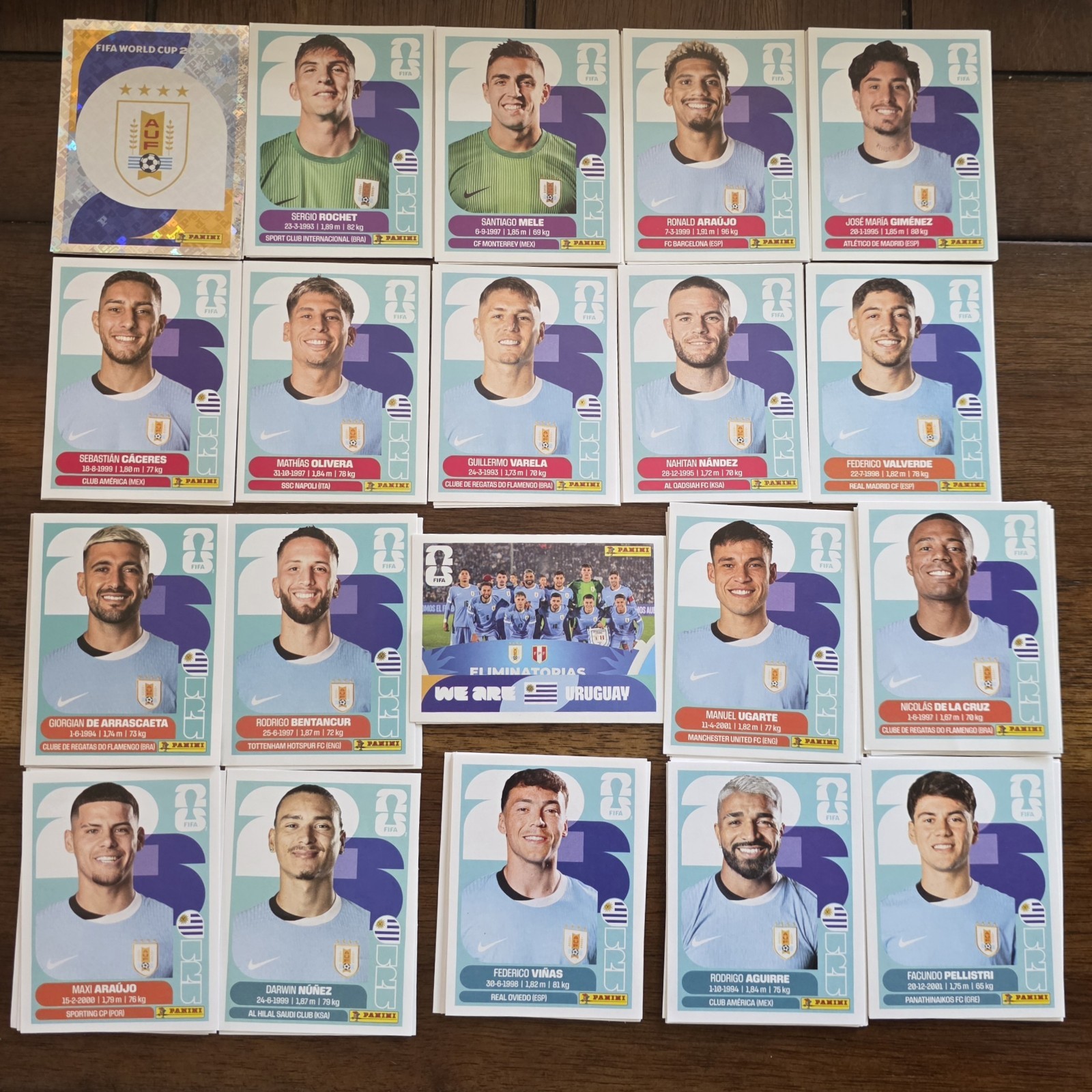 URU Panini FIFA World Cup 2026 Stickers US Edition | Choose Your Sticker