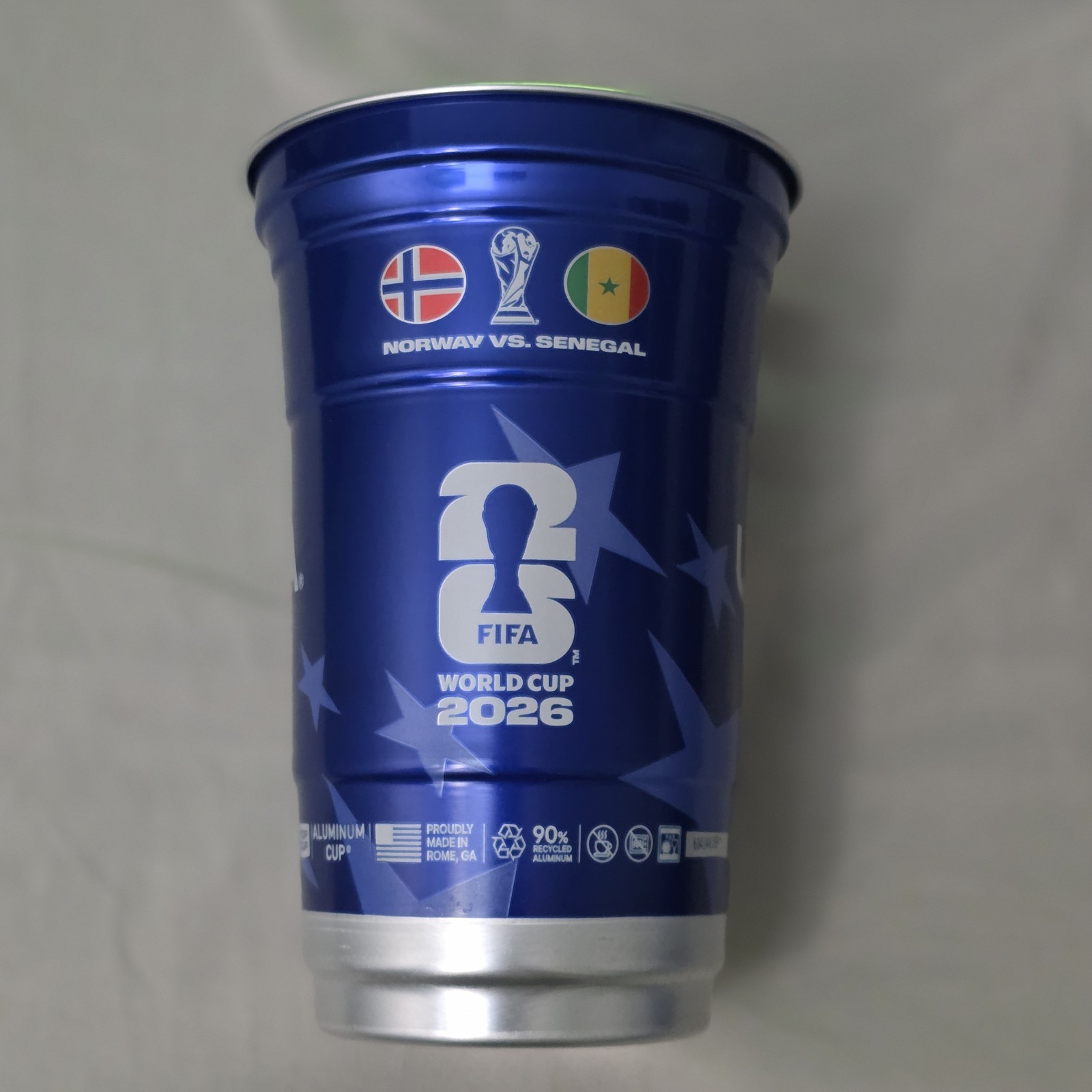 Norway Vs. Senegal FIFA World Cup 2026 Michelob Ultra Aluminum Cup New York