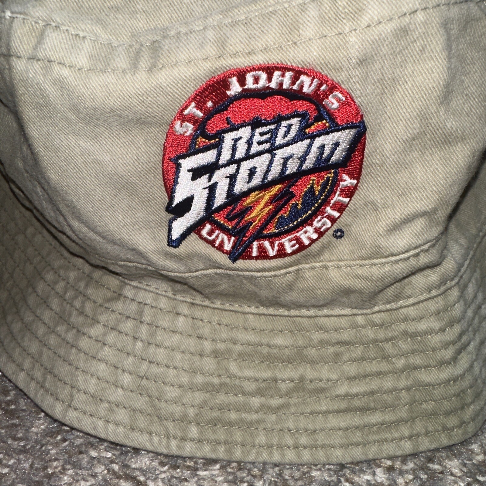St. Johns Red Storm Unisex Adult Beach Bucket Fisherman Cap Hat