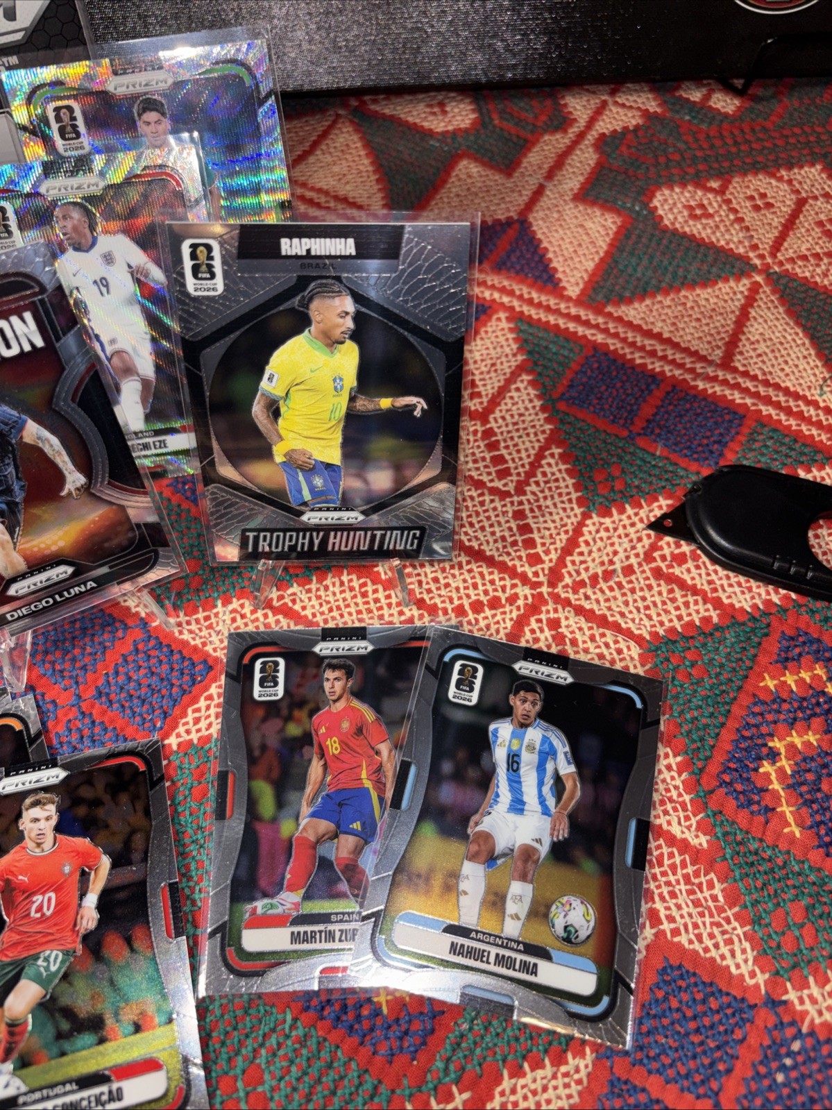 2026 PANINI PRIZM FIFA WORLD CUP SOCCER BLASTER BOX/ Open Box – See Pics. Sale!!