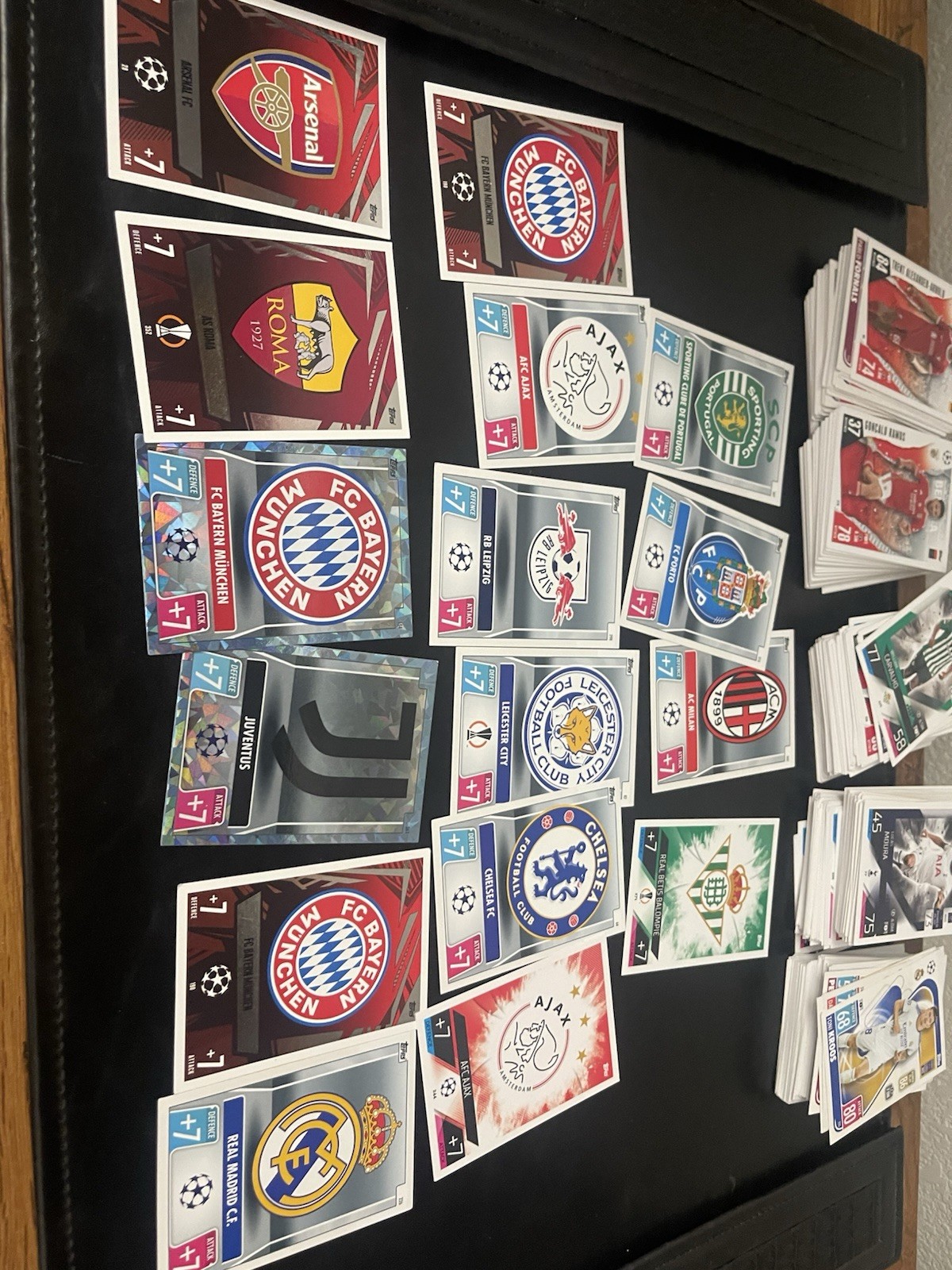 lot Topps 400 Soccer football Cards silver Chrome Gold Europe Messi Halland