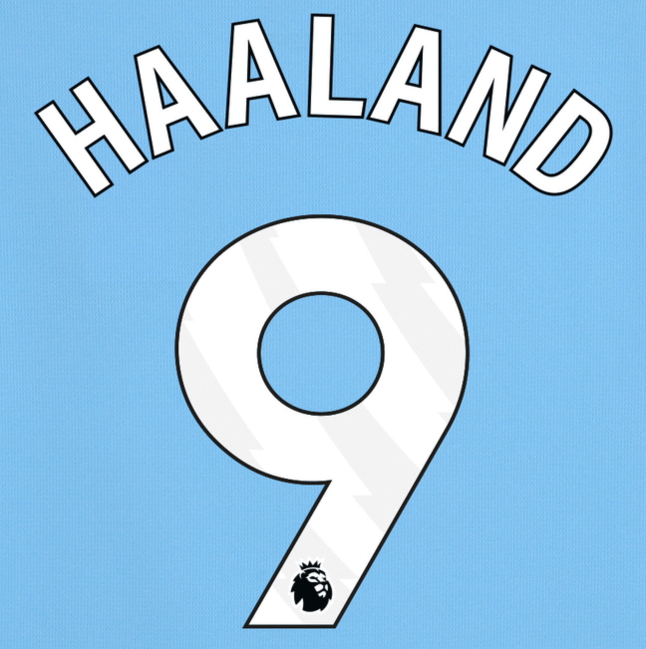 2025/26 Manchester City #10 HALLAND Soccer Name N Number